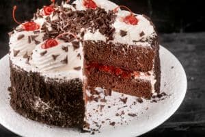 Schwarzwalder kirsch taart