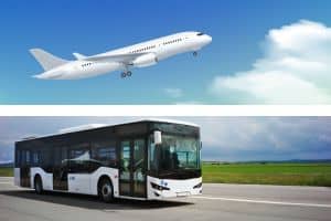Vlieg busreis