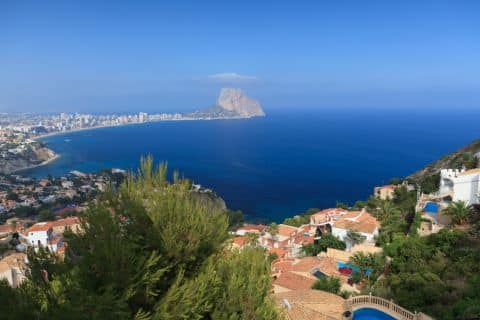 Calpe Spanje